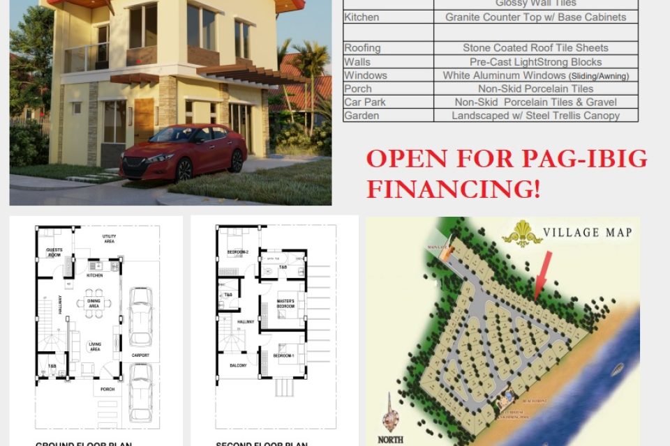 READY FOR OCCUPANCY SINGLE DETACHED HOUSE, OPEN FOR PAGIIBIG FINANCING