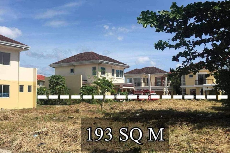 TITLED LOT FOR SALE inside SUBDIVISION