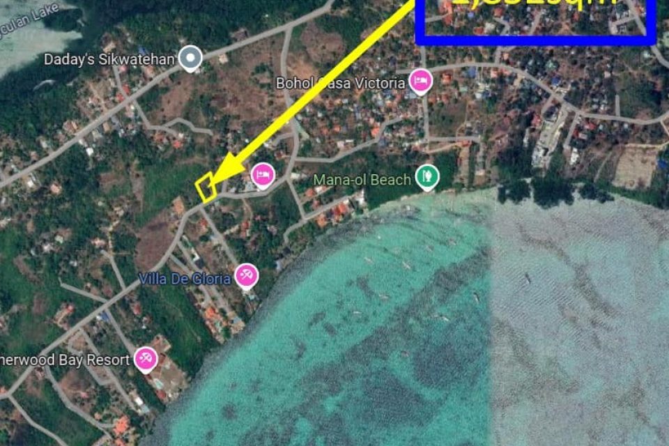 926sqm Lot for Sale in Panglao